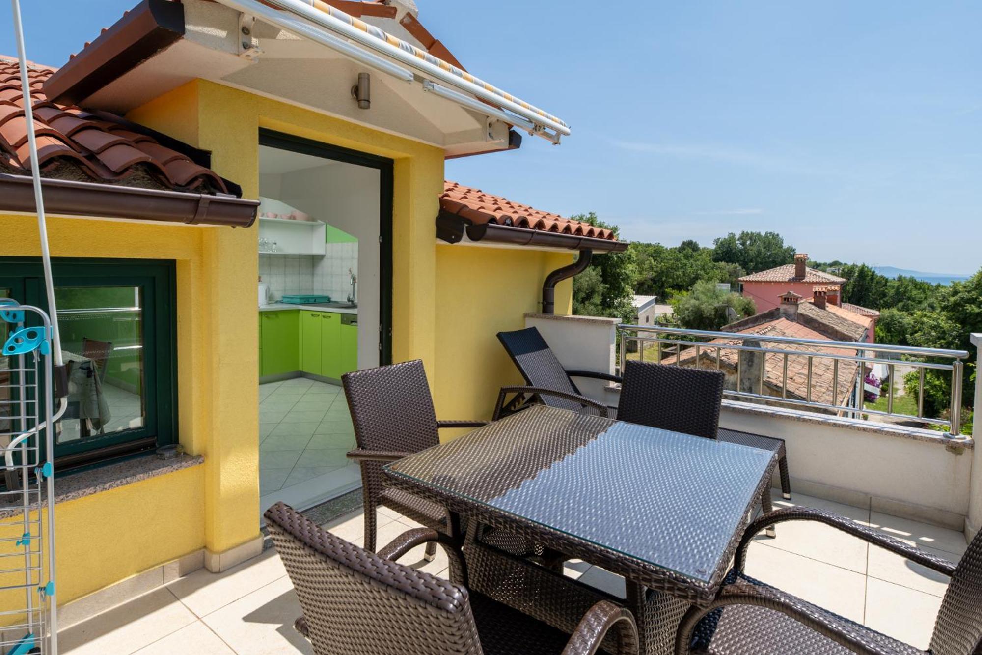 Haus Rita Appartement Labin  Buitenkant foto