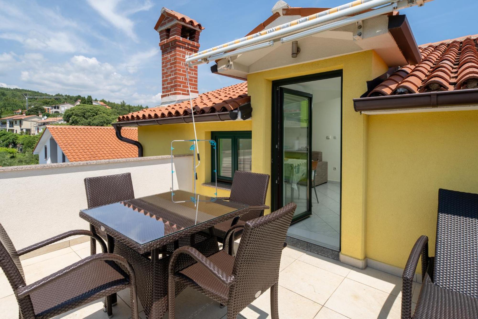 Haus Rita Appartement Labin  Buitenkant foto